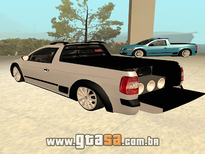 Vw Saveiro G5 Cabine Simples + Fixa + Som para GTA San Andreas